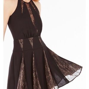 BCBG MAXAZRIA Black w/ Lace Dress
